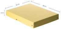 FALKEN PURE Aufbewahrungsbox 500 Blatt pastellgelb 24,0 x...