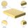 FALKEN PURE Aufbewahrungsbox 500 Blatt pastellgelb 24,0 x 32,0 x 4,0 cm, 1 St.
