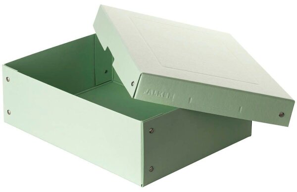 FALKEN PURE Aufbewahrungsbox 1250 Blatt pastellgrün 24,0 x 32,0 x 10,0 cm, 1 St.
