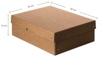 FALKEN PURE Aufbewahrungsbox 7,0 l braun 24,0 x 32,0 x...