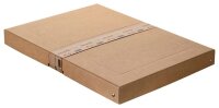 FALKEN PURE Aufbewahrungsbox 500 Blatt braun 32,0 x 44,0 x 4,0 cm, 1 St.