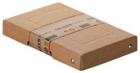 FALKEN PURE Aufbewahrungsbox 310 Blatt natronbraun 12,0 x 18,5 x 2,5 cm, 1 St.