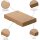 FALKEN PURE Aufbewahrungsbox 310 Blatt natronbraun 12,0 x 18,5 x 2,5 cm, 1 St.