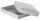 FALKEN PURE Aufbewahrungsbox 500 Blatt weiß 18,0 x 25,0 x 4,0 cm, 1 St.