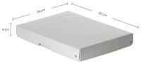 FALKEN PURE Aufbewahrungsbox 500 Blatt weiß 24,0 x...