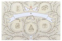 FALKEN Story Geschenkbox Wedding 24,0 x 36,0 x 12,0 cm, 1 St.