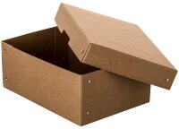 FALKEN PURE Aufbewahrungsbox 4,5 l braun 18,0 x 25,0 x 10,0 cm, 1 St.
