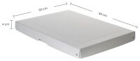 FALKEN PURE Aufbewahrungsbox 500 Blatt weiß 32,0 x...