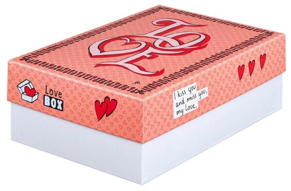 FALKEN Story Geschenkbox Love 24,0 x 36,0 x 12,0 cm, 1 St.