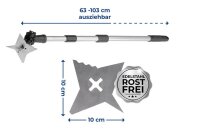 Maximex Fugenkratzer 4-Zack 63,0 - 130,0 cm