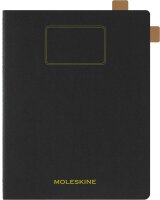 MOLESKINE Notizbuch Student Cahier XXL ca. DIN A4 quer liniert, schwarz Hardcover 120 Seiten, 1 St.