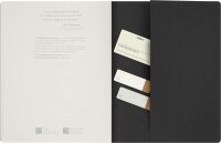 MOLESKINE Notizbuch Student Cahier XXL ca. DIN A4 quer liniert, schwarz Hardcover 120 Seiten, 1 St.