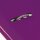 BRUNNEN WAVE Ordner purple Kunststoff 7,0 cm DIN A4, 1 St.