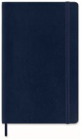 MOLESKINE Notizbuch Classic Collection ca. DIN A5 blanko, saphir Softcover 192 Seiten, 1 St.