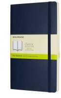 MOLESKINE Notizbuch Classic Collection ca. DIN A5 blanko, saphir Softcover 192 Seiten, 1 St.
