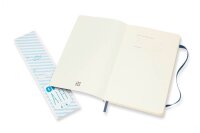 MOLESKINE Notizbuch Classic Collection ca. DIN A5 blanko, saphir Softcover 192 Seiten, 1 St.