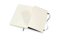 MOLESKINE Notizbuch Classic Collection ca. DIN A5 blanko, saphir Softcover 192 Seiten, 1 St.