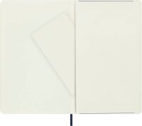 MOLESKINE Notizbuch Classic Collection ca. DIN A5 blanko, saphir Softcover 192 Seiten, 1 St.