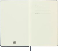 MOLESKINE Notizbuch Classic Collection fester Einband ca. DIN A5 blanko, saphir Hardcover 240 Seiten, 1 St.
