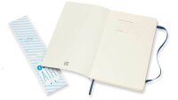 MOLESKINE Notizbuch Classic Collection ca. DIN A5 liniert, saphir Softcover 192 Seiten, 1 St.