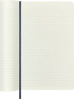 MOLESKINE Notizbuch Classic Collection ca. DIN A5 liniert, saphir Softcover 192 Seiten, 1 St.