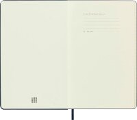 MOLESKINE Notizbuch Classic Collection fester Einband ca. DIN A5 liniert, saphir Hardcover 240 Seiten, 1 St.