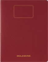 MOLESKINE Notizbuch Student Cahier XXL ca. DIN A4 quer liniert, rot Hardcover 120 Seiten, 1 St.