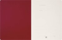 MOLESKINE Notizbuch Student Cahier XXL ca. DIN A4 quer liniert, rot Hardcover 120 Seiten, 1 St.