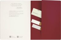 MOLESKINE Notizbuch Student Cahier XXL ca. DIN A4 quer liniert, rot Hardcover 120 Seiten, 1 St.