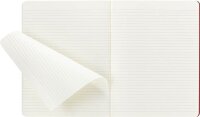 MOLESKINE Notizbuch Student Cahier XXL ca. DIN A4 quer liniert, rot Hardcover 120 Seiten, 1 St.