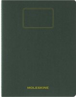 MOLESKINE Notizbuch Student Cahier XXL ca. DIN A4 quer liniert, grün Hardcover 120 Seiten, 1 St.