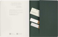 MOLESKINE Notizbuch Student Cahier XXL ca. DIN A4 quer liniert, grün Hardcover 120 Seiten, 1 St.