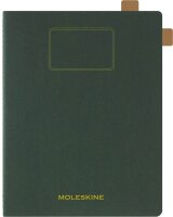MOLESKINE Notizbuch Student Cahier XXL ca. DIN A4 quer liniert, grün Hardcover 120 Seiten, 1 St.