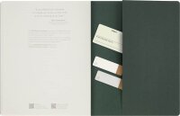 MOLESKINE Notizbuch Student Cahier XXL ca. DIN A4 quer liniert, grün Hardcover 120 Seiten, 1 St.