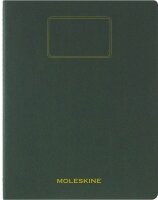 MOLESKINE Notizbuch Student Cahier XXL ca. DIN A4 quer liniert, grün Hardcover 120 Seiten, 1 St.