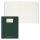 MOLESKINE Notizbuch Student Cahier XXL ca. DIN A4 quer liniert, grün Hardcover 120 Seiten, 1 St.