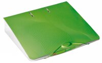 BRUNNEN WAVE Ordner kiwi Kunststoff 7,0 cm DIN A4, 1 St.