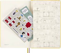 MOLESKINE Notizbuch Peanuts Paddy ca. DIN A5 liniert, orange Hardcover 176 Seiten, 1 St.