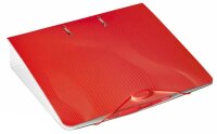 BRUNNEN WAVE Ordner rot Kunststoff 7,0 cm DIN A4, 1 St.