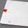 BRUNNEN WAVE Ordner rot Kunststoff 7,0 cm DIN A4, 1 St.
