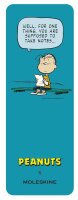 MOLESKINE Notizbuch Peanuts Linus Cahier ca. DIN A5 liniert, hellblau Softcover 120 Seiten, 1 St.
