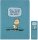 MOLESKINE Notizbuch Peanuts Linus Cahier ca. DIN A5 liniert, hellblau Softcover 120 Seiten, 1 St.