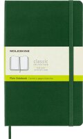 MOLESKINE Notizbuch Classic Collection fester Einband ca. DIN A5 blanko, myrtengrün Hardcover 240 Seiten, 1 St.