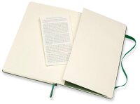 MOLESKINE Notizbuch Classic Collection fester Einband ca. DIN A5 blanko, myrtengrün Hardcover 240 Seiten, 1 St.
