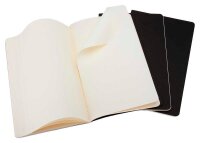 MOLESKINE Notizbücher Cahier ca. DIN A6 blanko,...