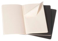MOLESKINE Notizbücher Cahier ca. DIN A6 liniert,...
