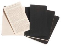 MOLESKINE Notizbücher Cahier ca. DIN A6 liniert,...