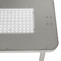 Hansa Capella LED Stehlampe silber-grau 80 W