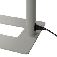 Hansa Capella LED Stehlampe silber-grau 80 W