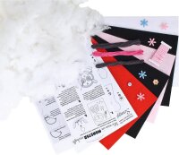 folia Nähset Monster Friends Scraggles mehrfarbig
